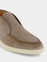 Santoni Slip-On Suede Boots