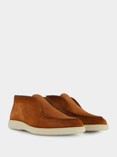 Santoni Desert Slip-On Suede Boots