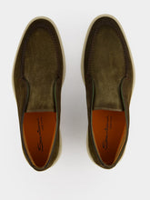 Santoni Khaki Desert Boots