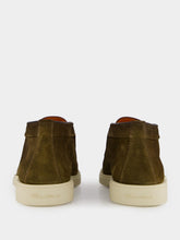 Santoni Khaki Desert Boots