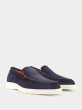 Santoni Leather Loafers