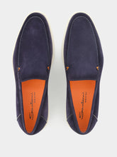Santoni Leather Loafers