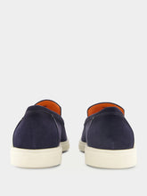 Santoni Leather Loafers