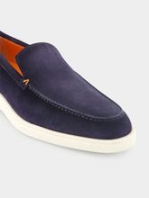 Santoni Leather Loafers