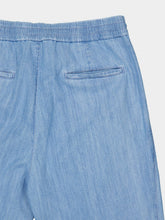 Brunello Cucinelli Light Denim Drawstring Trousers