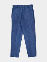 Brunello Cucinelli Lightweight Denim Drawstring Trousers