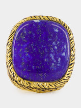 Aurélie Bidermann Lapis Lazuli Miki Ring