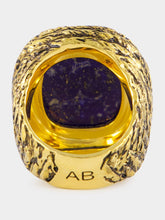 Aurélie Bidermann Lapis Lazuli Miki Ring