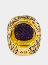 Aurélie Bidermann Lapis Lazuli Miki Ring