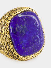 Aurélie Bidermann Lapis Lazuli Miki Ring