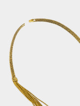 Aurélie Bidermann Yellow Gold Miki Knot Necklace