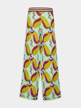 Paula Mira Aquageo Jacquard Pants with Drawstring