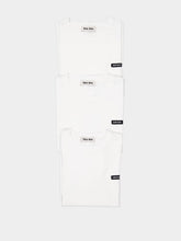 Miu Miu White Cotton Jersey T-Shirt 3-Pack