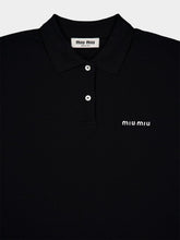 Miu Miu Cotton Piqué Polo