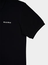 Miu Miu Cotton Piqué Polo