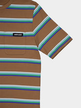 Miu Miu Striped Logo Jersey T-Shirt