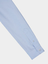 Miu Miu Logo-Print Long-Sleeve Poplin Shirt