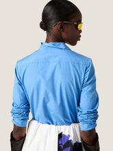 Miu Miu Sapphire Blue Poplin Shirt