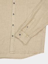 James Perse Light Khaki Classic Linen Shirt