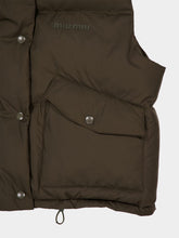 Miu Miu Military Green Recycled Polyester Gilet