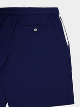 Brunello Cucinelli Navy Blue Cotton Interlock Bermuda Shorts