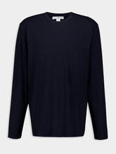 James Perse Long Sleeve Cotton Crew Neck