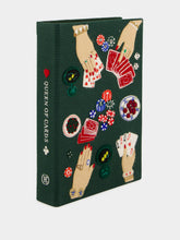 Olympia Le-Tan Green Queen of Cards Book Clutch