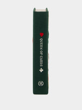 Olympia Le-Tan Green Queen of Cards Book Clutch