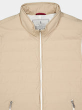 Brunello Cucinelli Beige Lightweight Down Vest