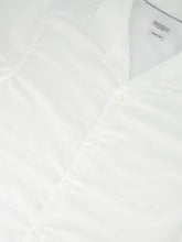Brunello Cucinelli White Short-Sleeved Cotton Shirt