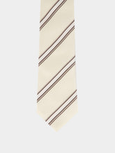 Brunello Cucinelli Panama Regimental Stripe Tie