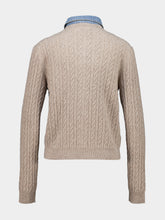 Miu Miu Sabbia Cashmere Silk Cardigan