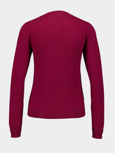 Miu Miu Amaranth Cashmere Knit Cardigan