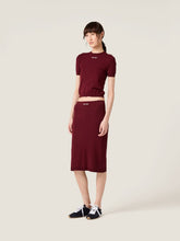 Miu Miu Amaranth Red Viscose Sweater