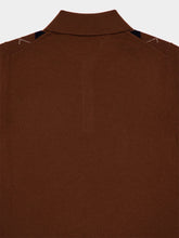 Miu Miu Tobacco Cashmere Polo Shirt