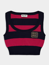 Miu Miu Cropped Knit Top