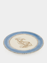 Paravicini Monkey Blue Ceramic 02 Dinner Plate
