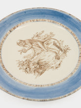 Paravicini Monkey Blue Ceramic 03 Dinner Plate