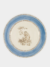 Paravicini Monkey Blue Ceramic 05 Dinner Plate