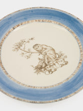 Paravicini Monkey Blue Ceramic 05 Dinner Plate