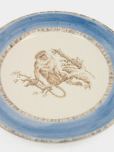 Paravicini Monkey Blue Ceramic 08 Dinner Plate