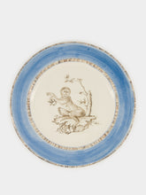Paravicini Monkey Blue Ceramic 09 Dinner Plate