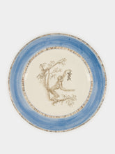 Paravicini Monkey Blue Ceramic 10 Dinner Plate