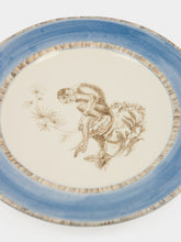 Paravicini Monkey Blue Ceramic 12 Dinner Plate