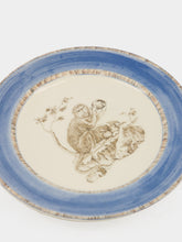 Paravicini Monkey Blue Ceramic 04 Dessert Plate