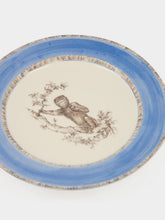 Paravicini Monkey Blue Ceramic 07 Dessert Plate