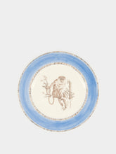 Paravicini Monkey Blue Ceramic 08 Dessert Plate