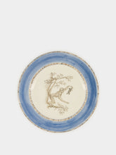 Paravicini Monkey Blue Ceramic 10 Dessert Plate