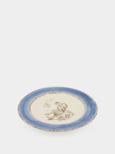 Paravicini Monkey Blue Ceramic 12 Dessert Plate