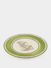 Paravicini Monkey Green Ceramic 02 Dinner Plate